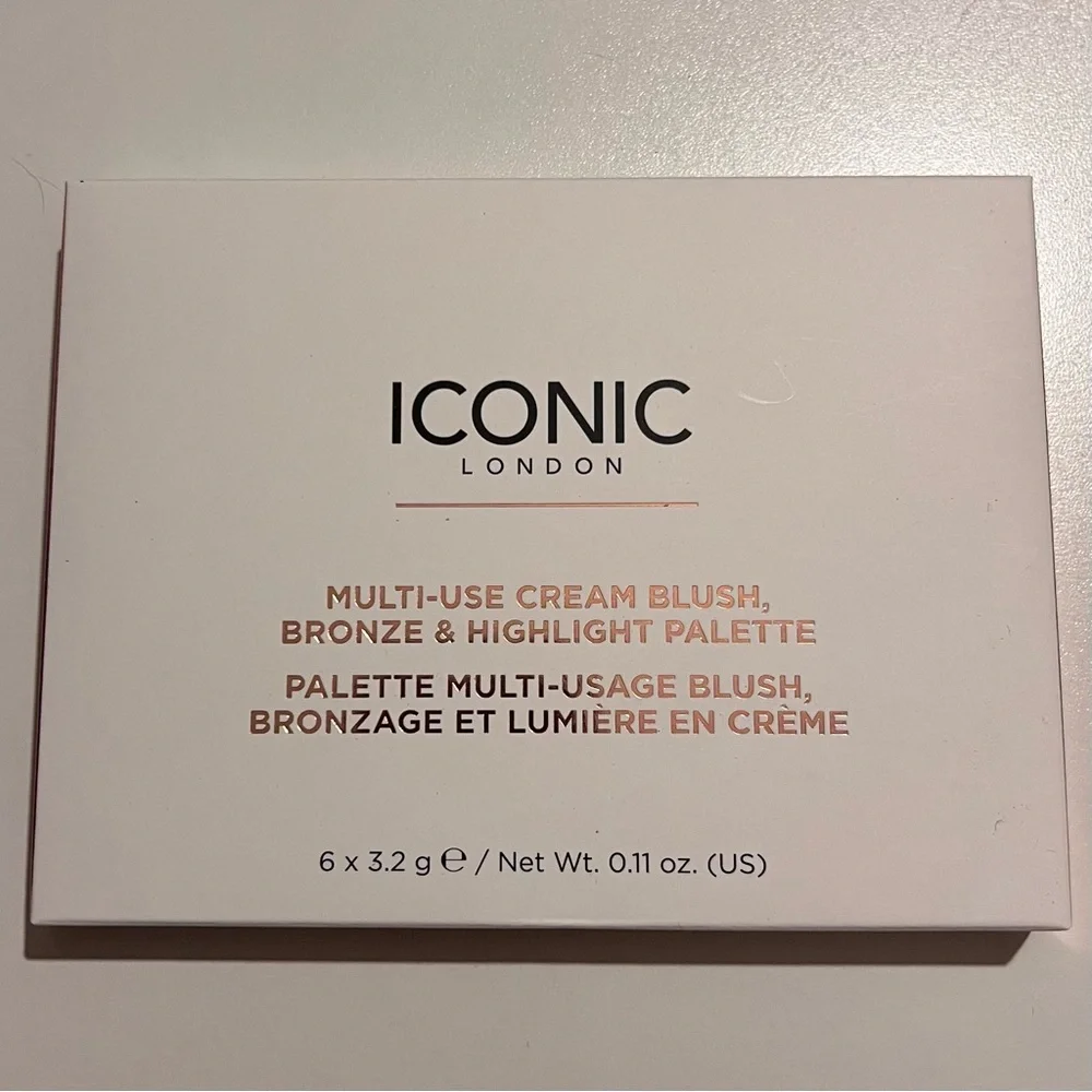 ICONIC London Cream Blush & Contour Palette